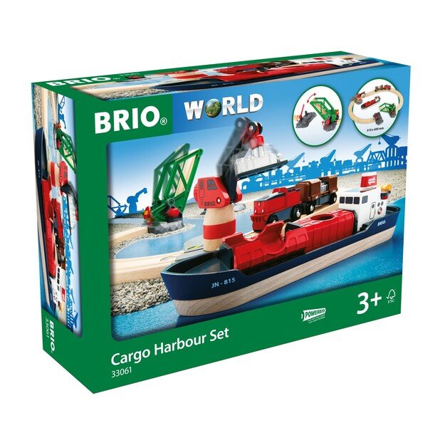 BRIO - Cargo Harbour Set (33061)