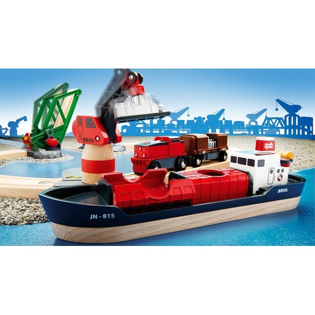 BRIO - Cargo Harbour Set (33061)