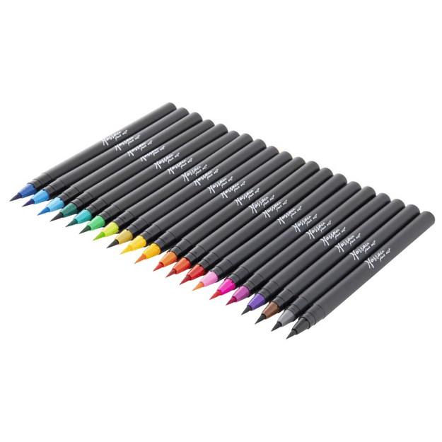 Nassau - Aquarel brush markers 20 pcs + 1 waterbrush (AR0511/GE)