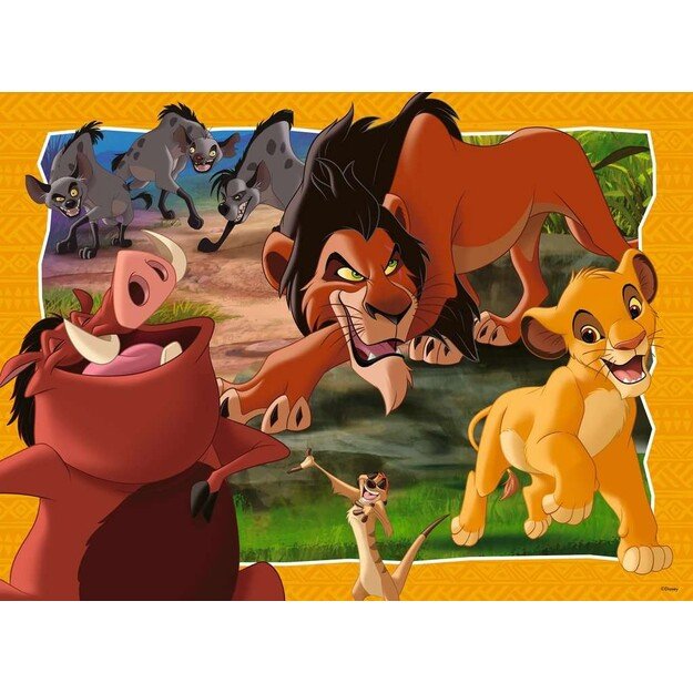 Ravensburger - Puzzle Lion King 200p