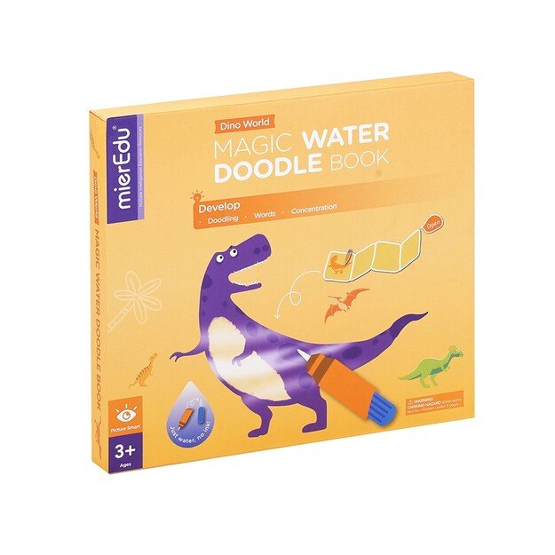 mierEdu - Magic Water Doodle Book - Dino World (ME230D)