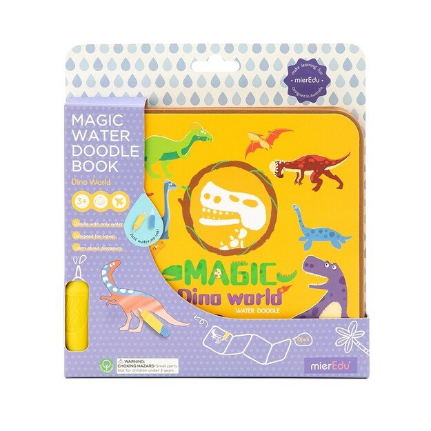 mierEdu - Magic Water Doodle Book - Dino World (ME230D)