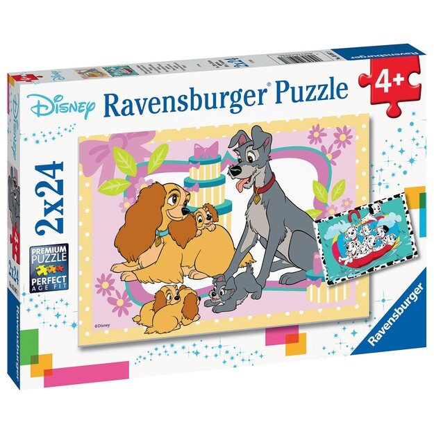 Ravensburger - Disney's Favorite Puppies 2x24p - 05087