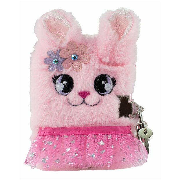 Tinka - Mini Plush Diary - Rabbit (8-802156)