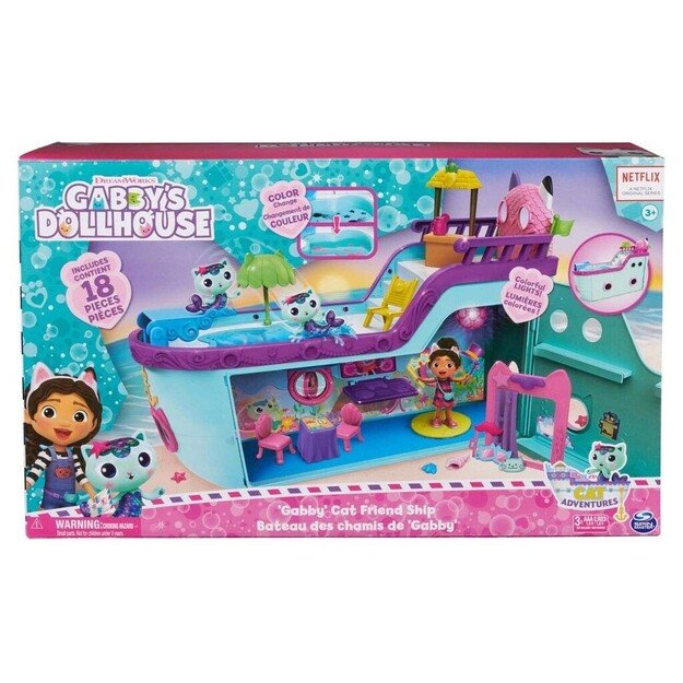 Gabby's Dollhouse - Cat-Tastic Cruise Ship (6066583)