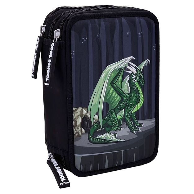 Tinka - Triple Pencilcase - Dragon (8-804208)