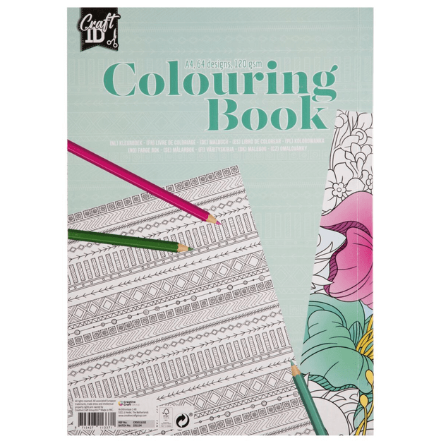 Craft ID - Colouring book - Patterns