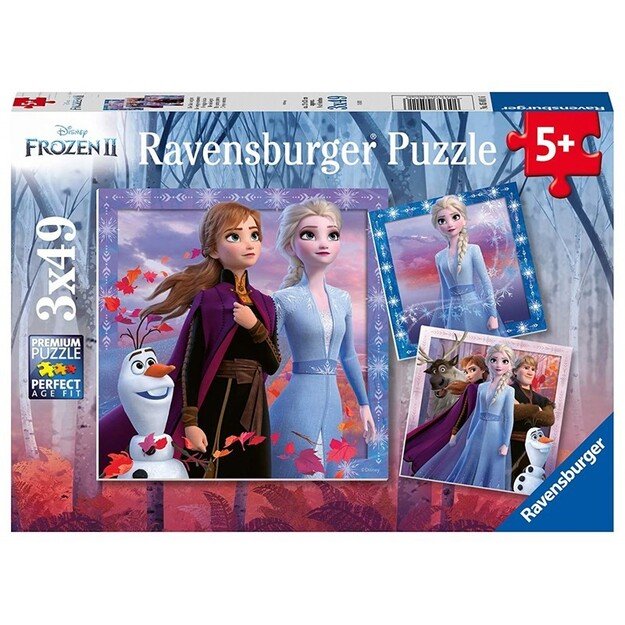 Ravensburger - Frozen 2 The Journey Starts 3x49p - 05011