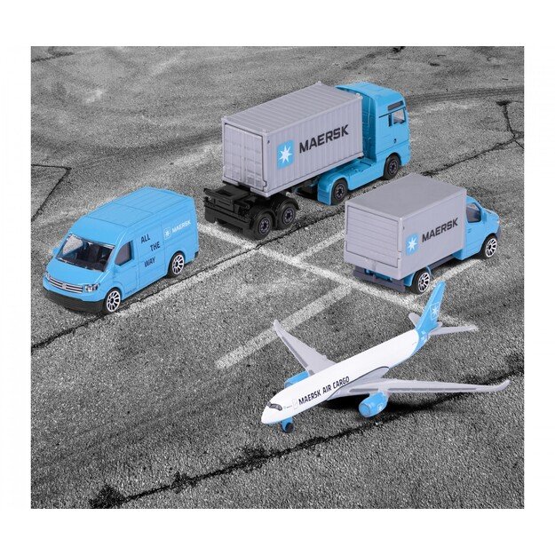 Majorette - MAERSK 4 Pieces Giftpack (212057290Y06)