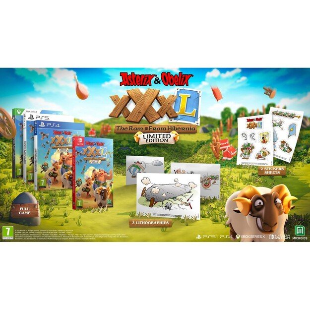 Asterix & Obelix XXXL: The Ram From Hibernia (Limited Edition)
      
        - PlayStation 4