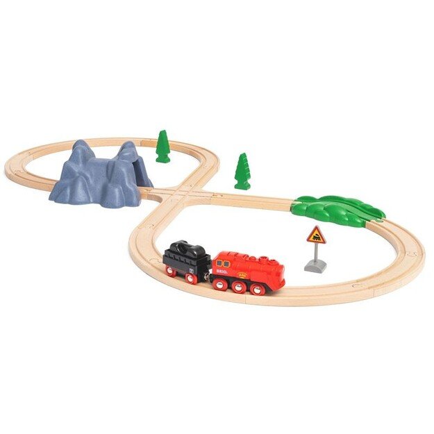 BRIO - Steam locomotive set - (36017)