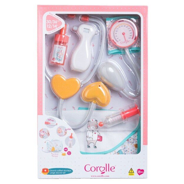 Corolle - MPP doll 30 cm - Large Doctor Set (9000110930)