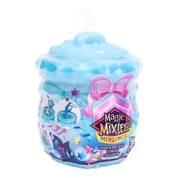 Magic Mixies Mixlings Magicus Party Collector's Fizz & Reveal 2 Pack Cauldron (30490)