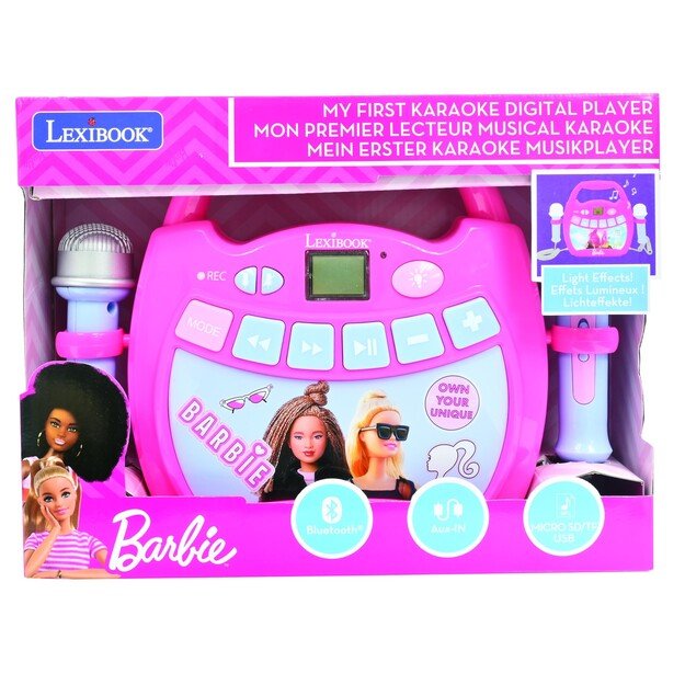 Lexibook - Barbie Bluetooth speaker with Mics (MP320BBZ)