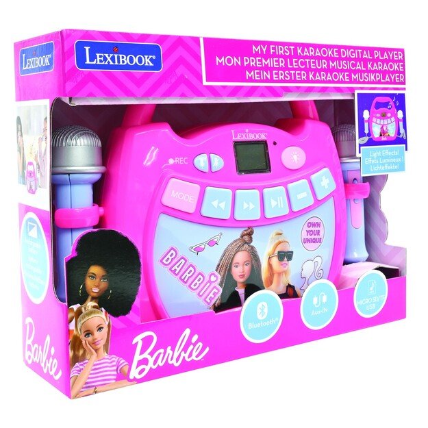 Lexibook - Barbie Bluetooth speaker with Mics (MP320BBZ)