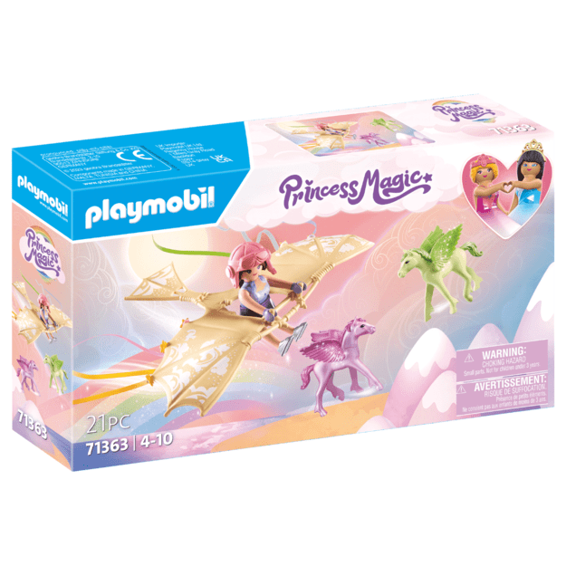 Playmobil - Trip with Pegasus Foals in the Clouds (71363)