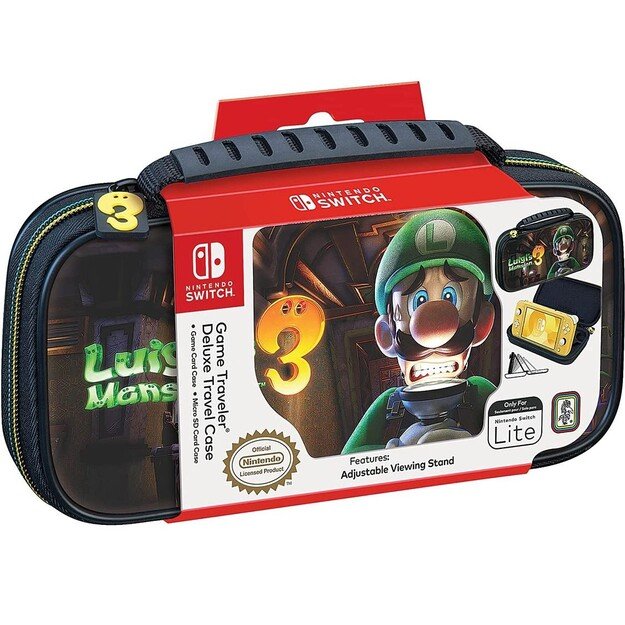 Nintendo Switch Big Ben Lite Slim Travel Case Luigi's Mansion 3