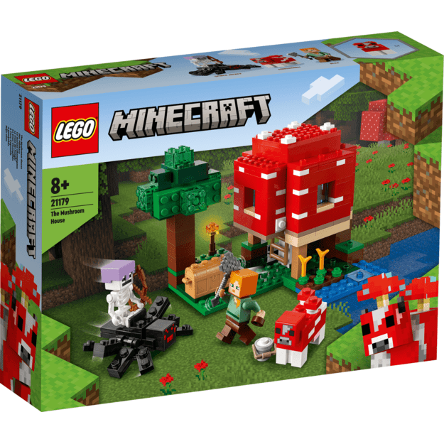 LEGO Minecraft - The Mushroom House (21179)