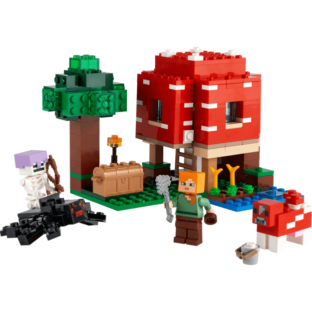 LEGO Minecraft - The Mushroom House (21179)