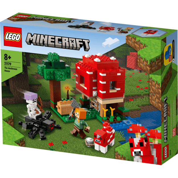 LEGO Minecraft - The Mushroom House (21179)