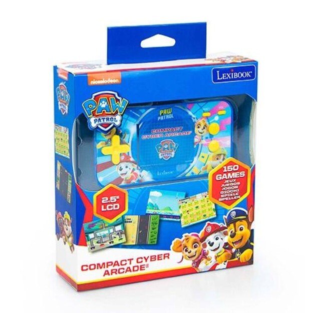 Lexibook - Paw Patrol - Handheld Console Compact Cyber Arcade (JL2367PA)