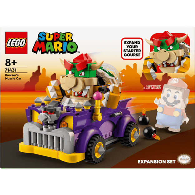 LEGO Super Mario - Bowser's Muscle Car Expansion Set (71431)