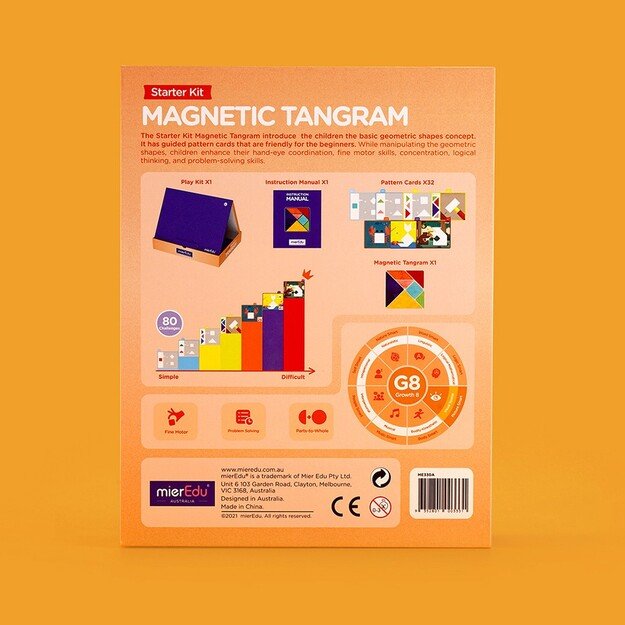 mierEdu - Game - Magnetic Tangram - Starter Kit - (ME330A)