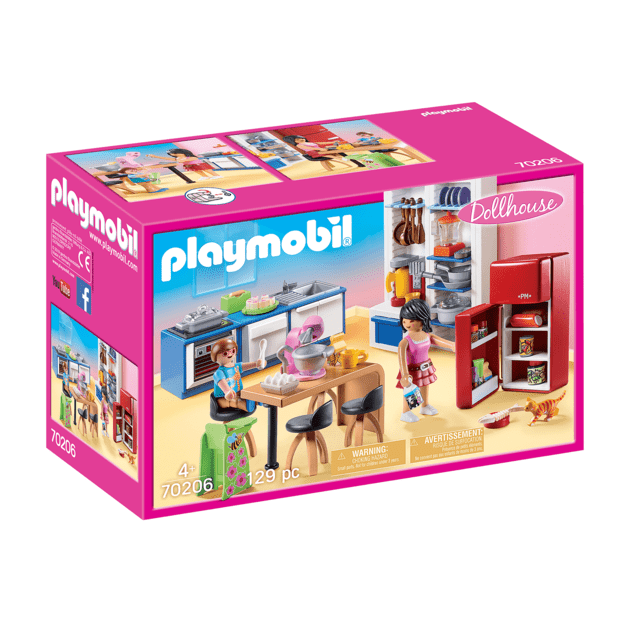Playmobil - Family Kitchen (70206)