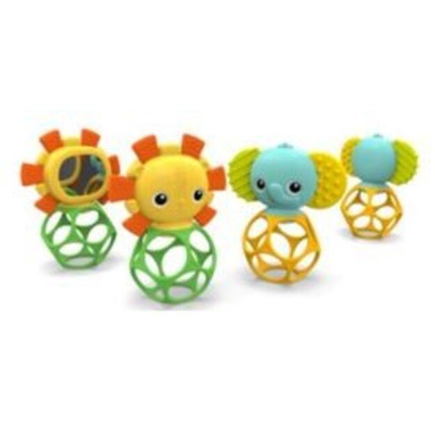 Bright Starts - OBALL - Character Oball Teether 2pk - (BS-16762)