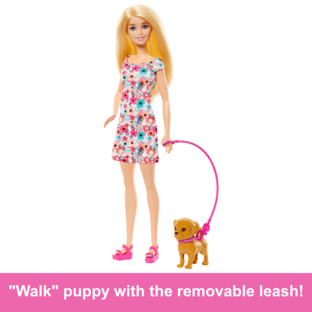 Barbie - Walk and Wheel Pet Playset (HTK37)