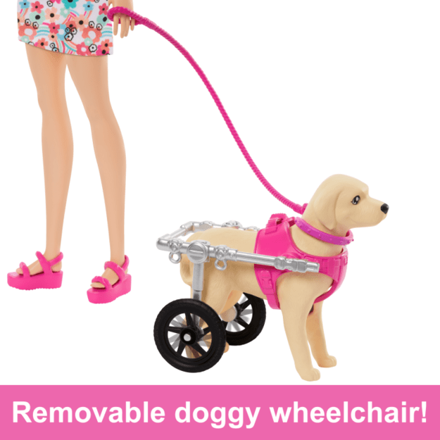 Barbie - Walk and Wheel Pet Playset (HTK37)