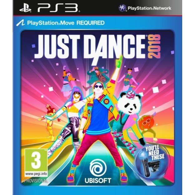 Just Dance 2018
      
        - PlayStation 3