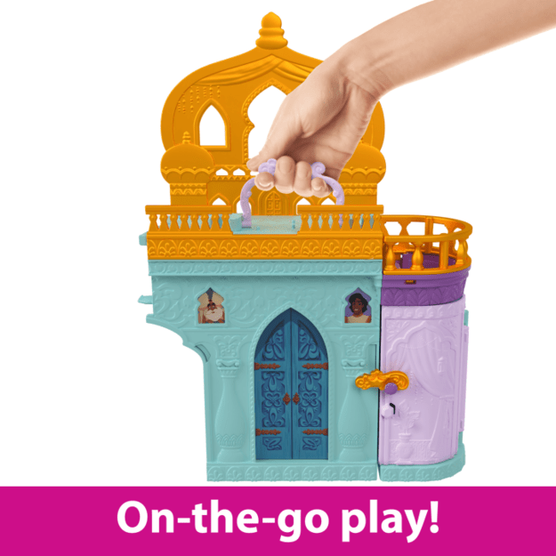 Disney Princess - Jasmine Stacking Castle Doll House w. Doll (HLW93)