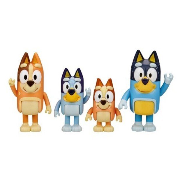 Bluey - Figure 4-pack  - Family Pack (90077)