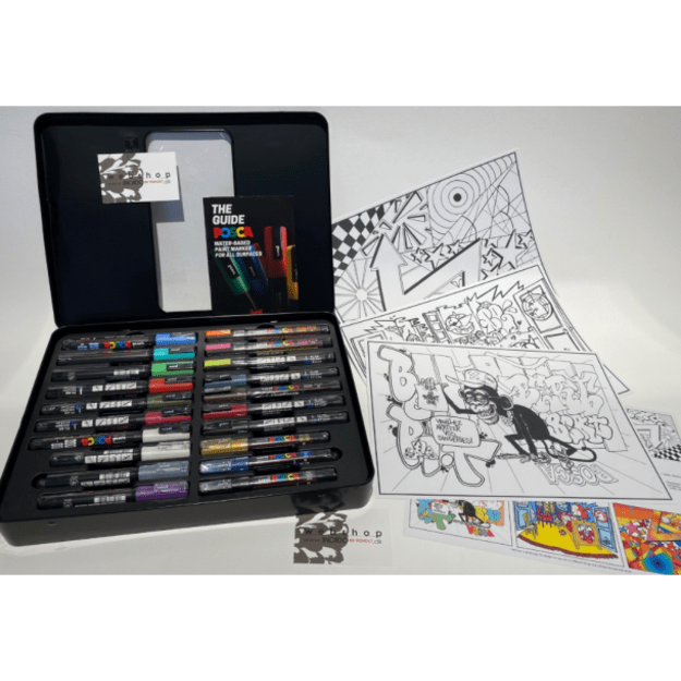 Posca - Street art metal case (401534)