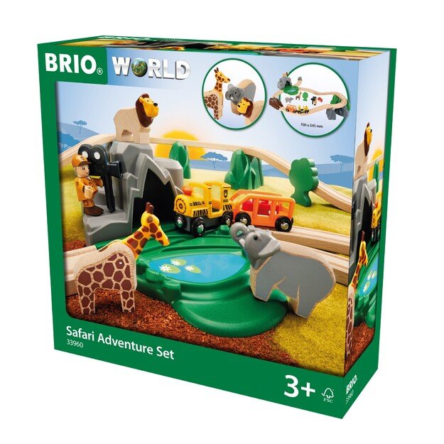 BRIO - Safari Adventure Train Set (33960)