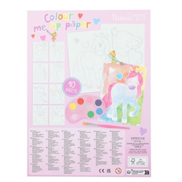 Princess Mimi -Colour Me Up Paper ( 0412126 )