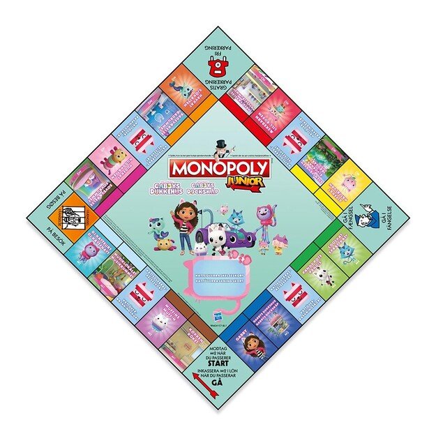 Monopoly Junior - Gabby's Dollhouse (DA/SE) (WIN0650)