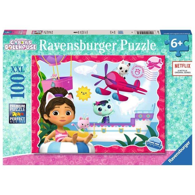 Ravensburger - Puzzle Gabby's Dollhouse 100p