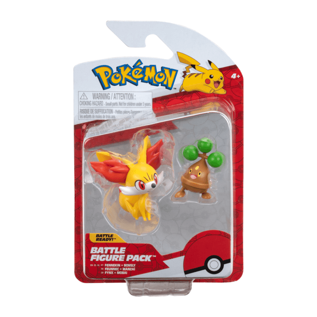 Pokémon - Battle Figure - Fennekin & Bonsly (PKW3012)