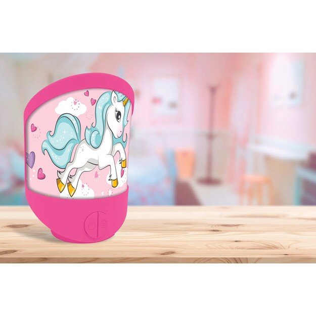 Lexibook - Unicorn Wall & Table Nightlight (NLJ20UNI)