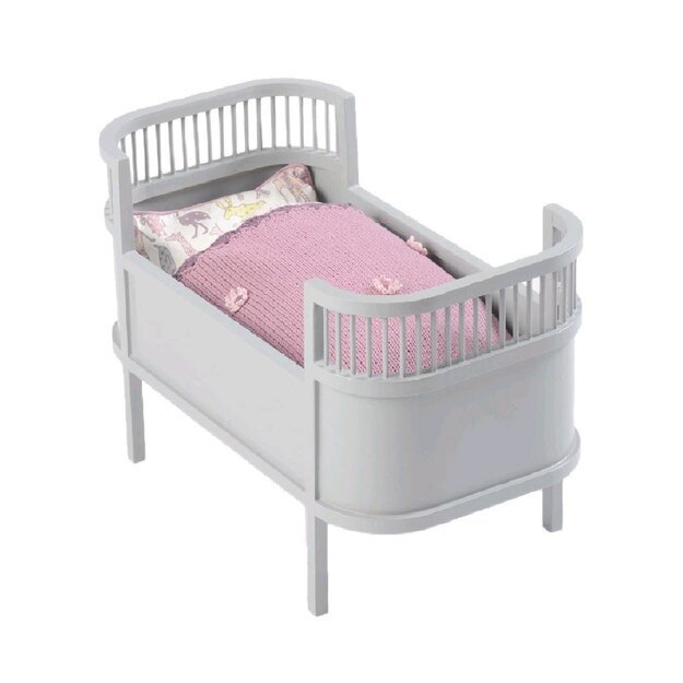 Smallstuff - Rosaline Doll Bed - Grey ( 51000-09)