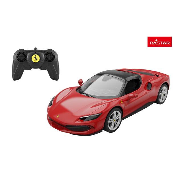 RASTAR - R/C 1:16 Ferrari 296 GTS Red (94600)