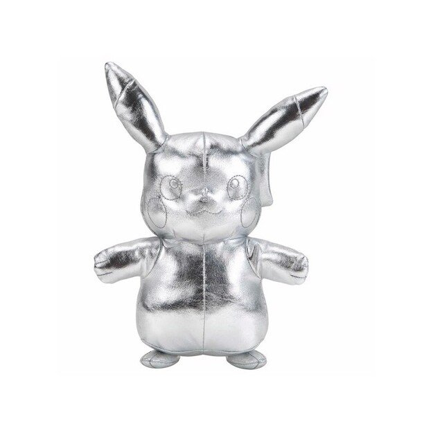 Pokémon - Plush 30 cm 25th Celebration - Silver Pikachu (PKW2379)