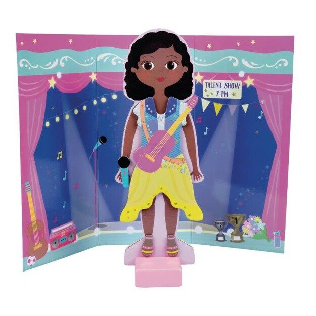 FLOSS & ROCK - Zoey Magnetic Dress Up Doll  - (42P6310)