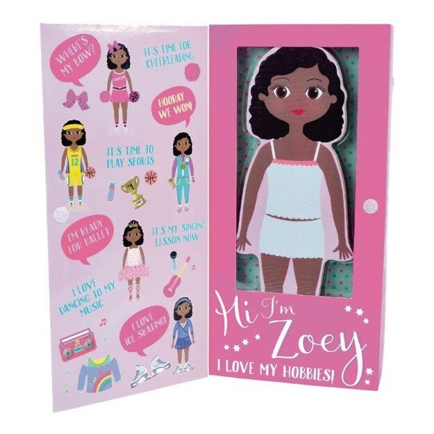 FLOSS & ROCK - Zoey Magnetic Dress Up Doll  - (42P6310)