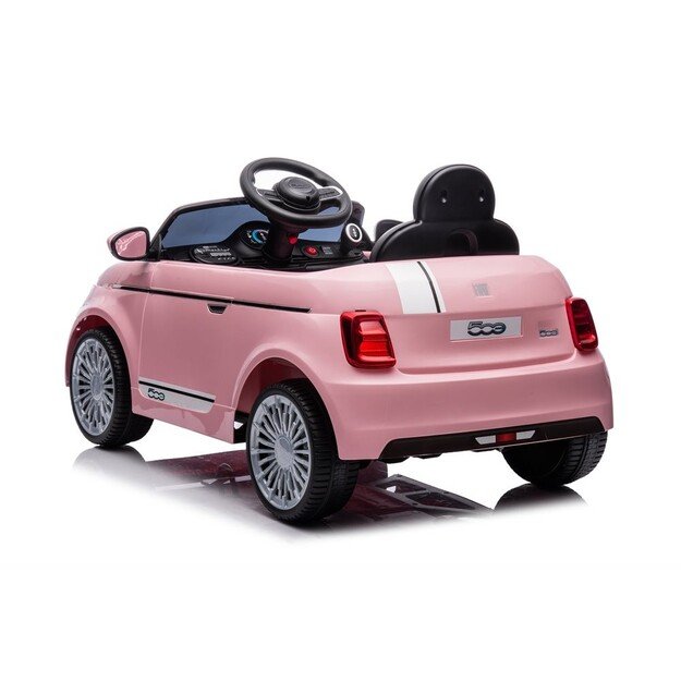 Azeno - Electric Car - Fiat 500e  12V - Pink (6951305)