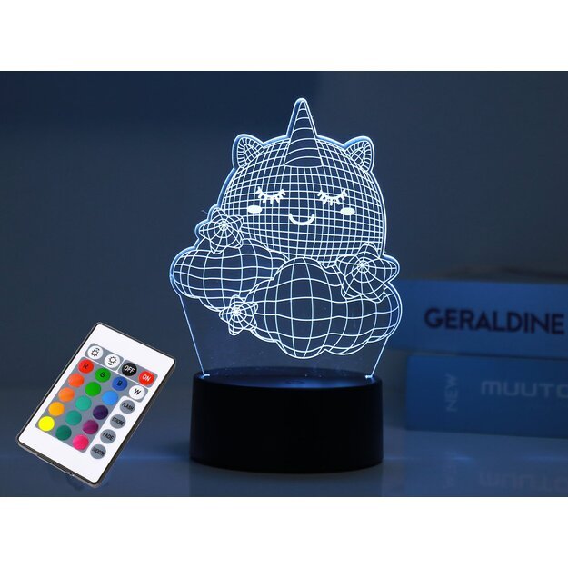 iTotal - 3D LED Lamp - Unicorn (XL2330B)