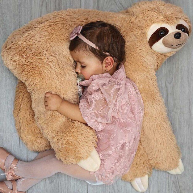 LIFESIZE SLOTH PILLOW - 90CM