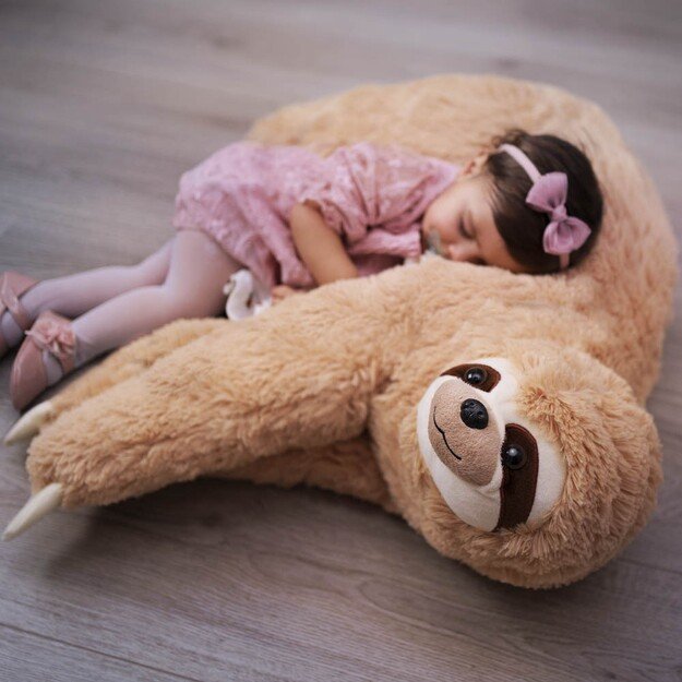 LIFESIZE SLOTH PILLOW - 90CM